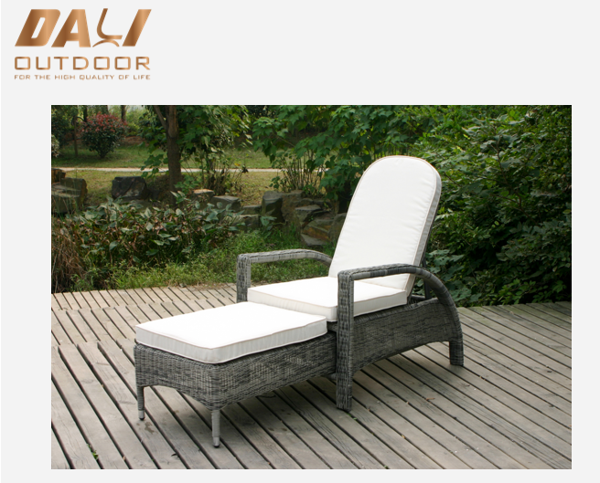 Ieftin impermeabil, în aer liber, confortabil, reglabil, cu scaun joase, lounge pe plajă